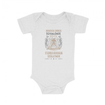 Minden Ember Egyenlő Vízöntő(02) Bébi body