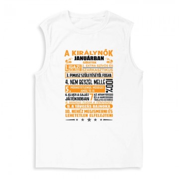 Igazi Különc Kiráynők - Január Férfi Trikó