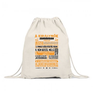 Igazi Különc Kiráynők - Január Tornazsák