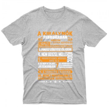 Igazi Különc Kiráynők - Február Férfi póló