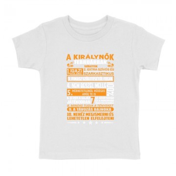 Igazi Különc Kiráynők - Február Gyermek póló