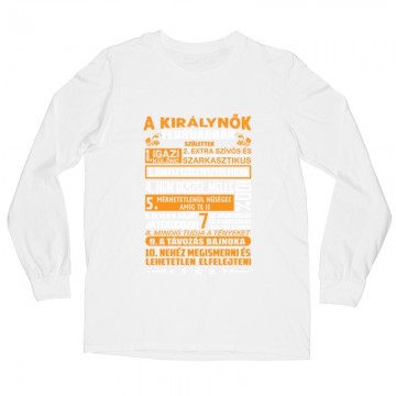Igazi Különc Kiráynők - Február Hosszú ujjú póló