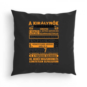 Igazi Különc Kiráynők - Február Párna