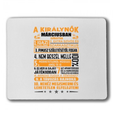 Igazi Különc Kiráynők - Március Egérpad