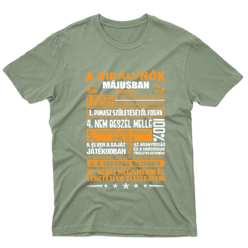 Igazi Különc Kiráynők - Május Férfi póló