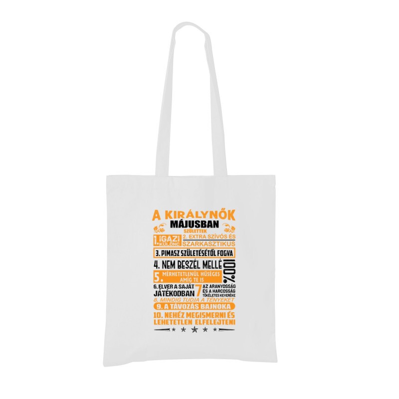 Igazi Különc Kiráynők - Május Bevásárló táska