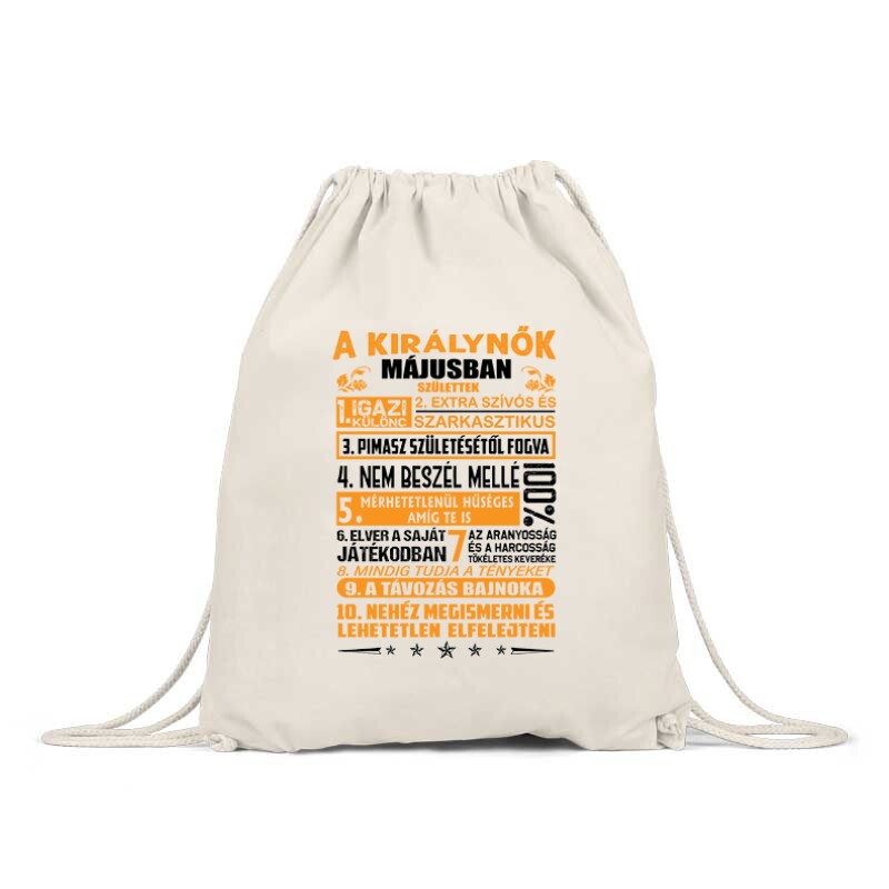 Igazi Különc Kiráynők - Május Tornazsák