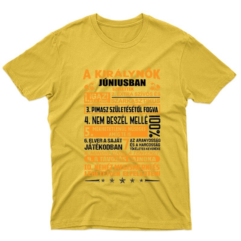 Igazi Különc Kiráynők - Június Férfi póló