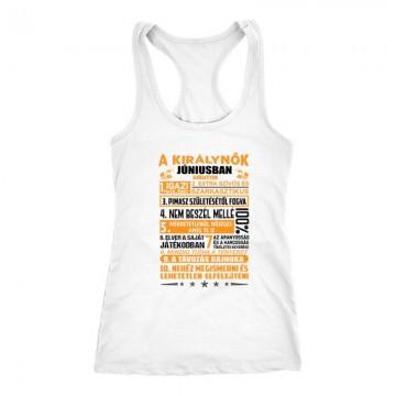 Igazi Különc Kiráynők - Június Női Trikó