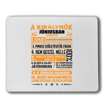 Igazi Különc Kiráynők - Június Egérpad