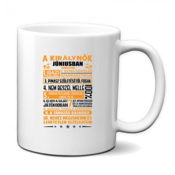 Igazi Különc Kiráynők - Június Bögre