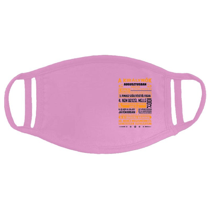 Igazi Különc Kiráynők - Augusztus Arcmaszk