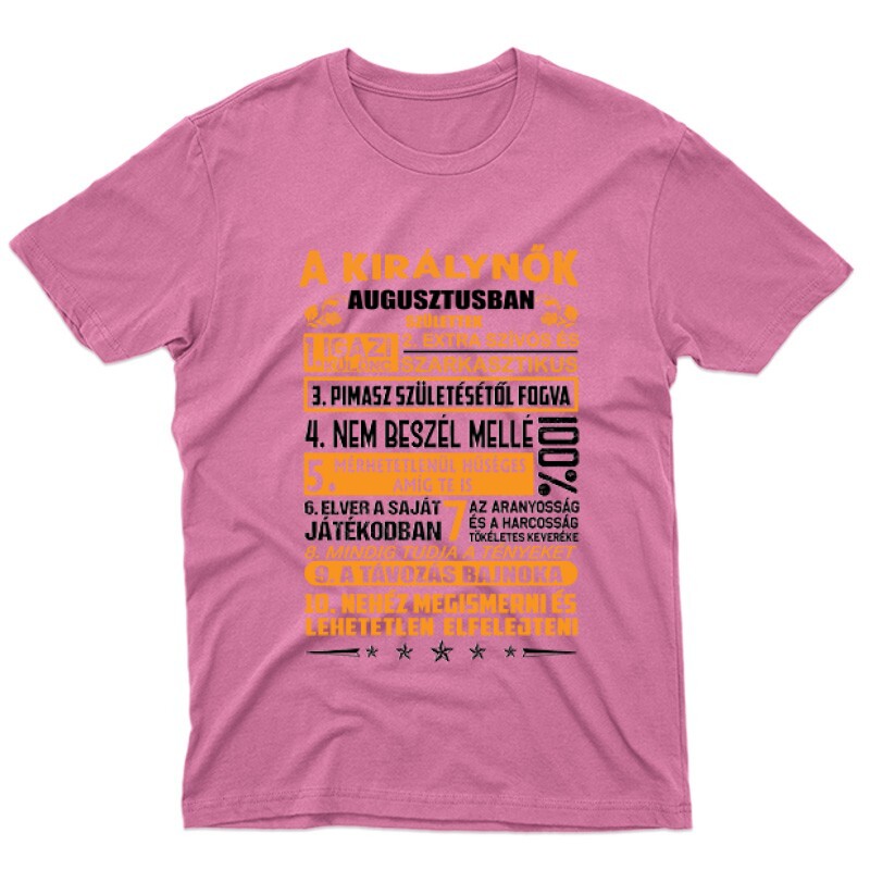 Igazi Különc Kiráynők - Szeptember Férfi póló