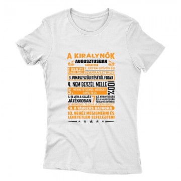 Igazi Különc Kiráynők - Szeptember Női póló