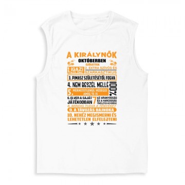 Igazi Különc Kiráynők - Október Férfi Trikó