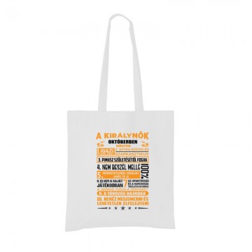 Igazi Különc Kiráynők - Október Bevásárló táska