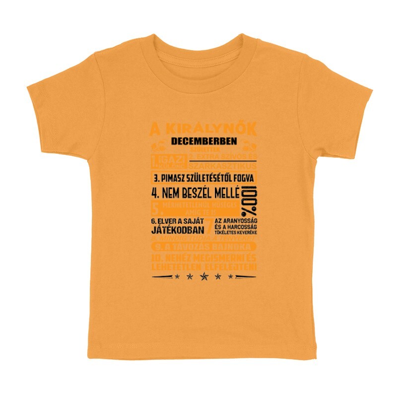 Igazi Különc Kiráynők - December Gyermek póló
