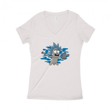 Rick Baby Női póló V kivágott