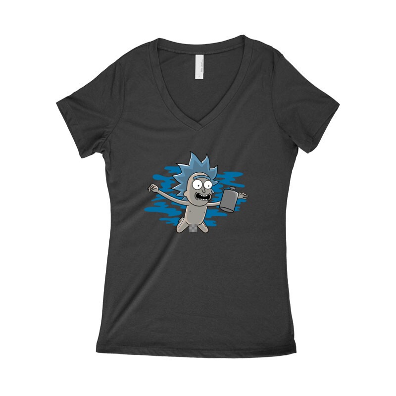 Rick Baby Női póló V kivágott