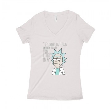 I'm Sorry Női póló V kivágott