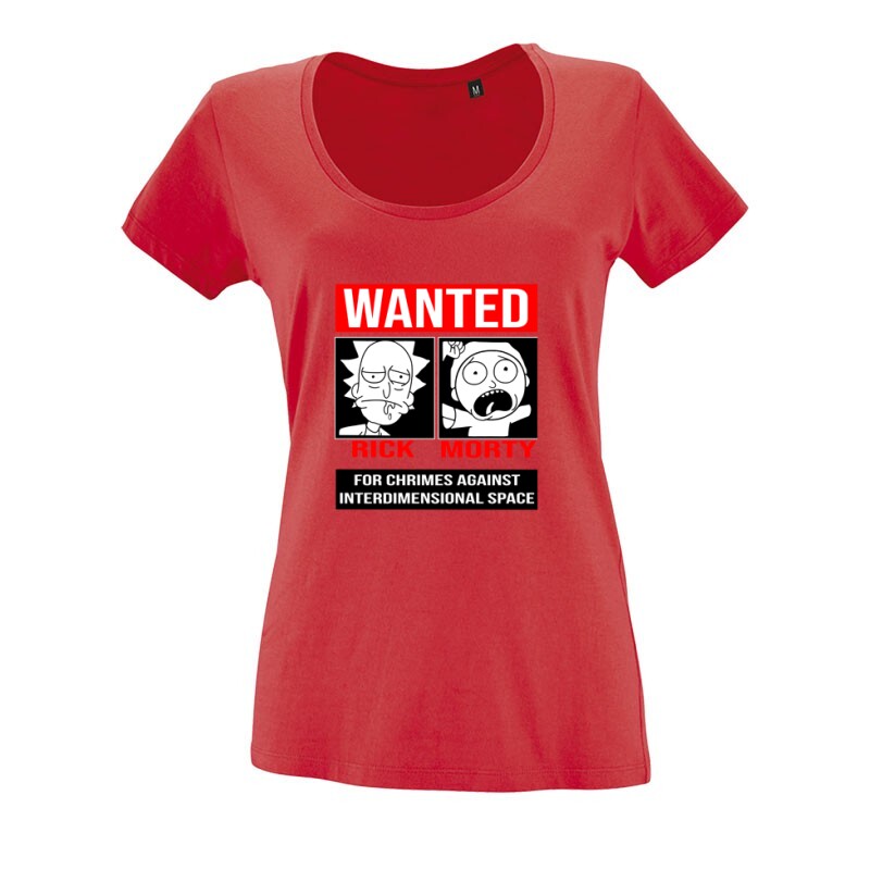 Wanted O nyakú női póló