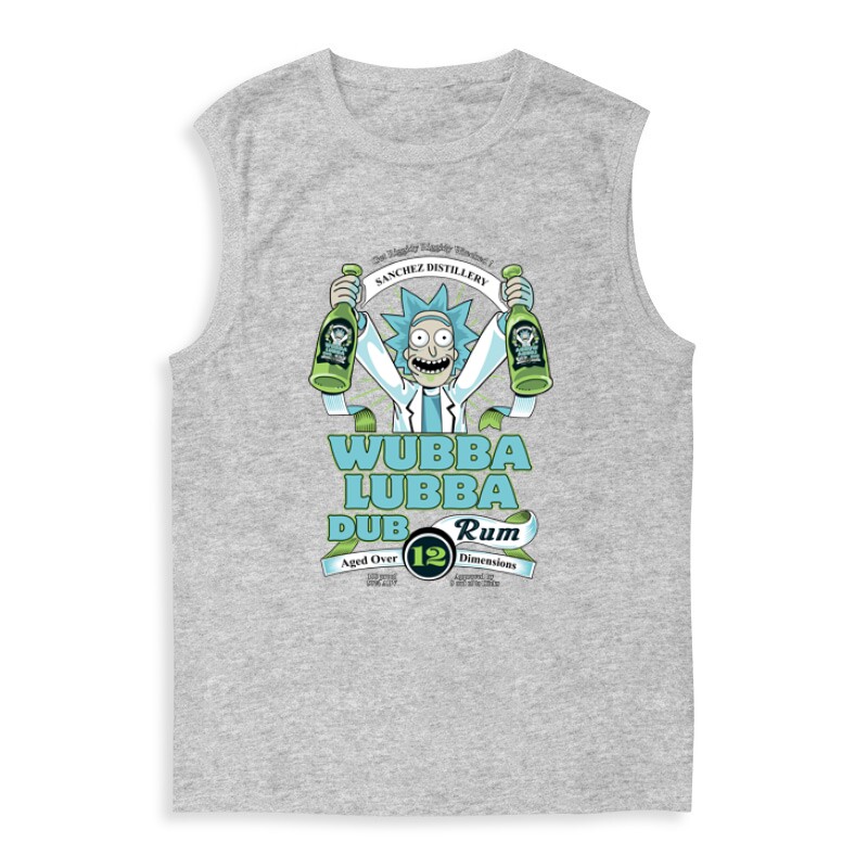 Wubba Lubba dub rum Férfi Trikó