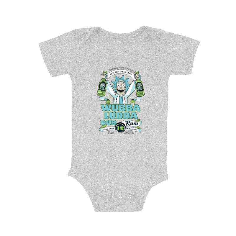 Wubba Lubba dub rum Bébi body