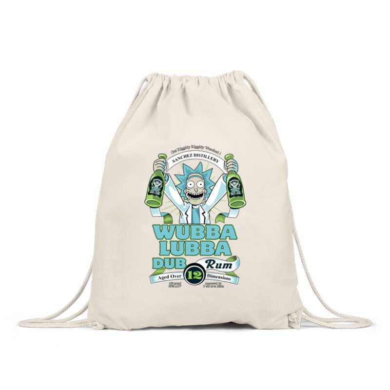 Wubba Lubba dub rum Tornazsák