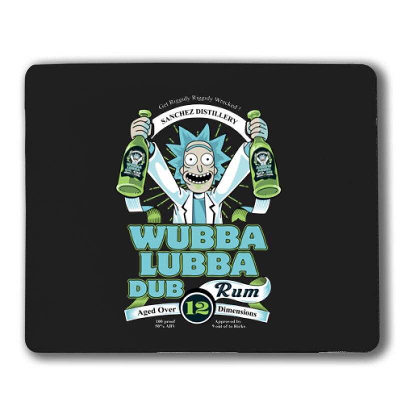 Wubba Lubba dub rum Egérpad