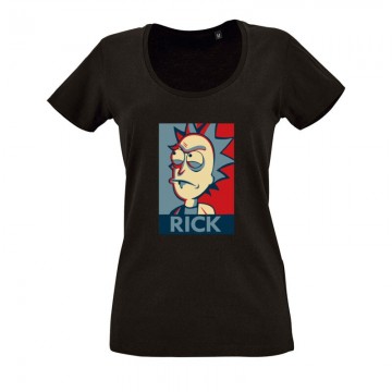 Rick O nyakú női póló