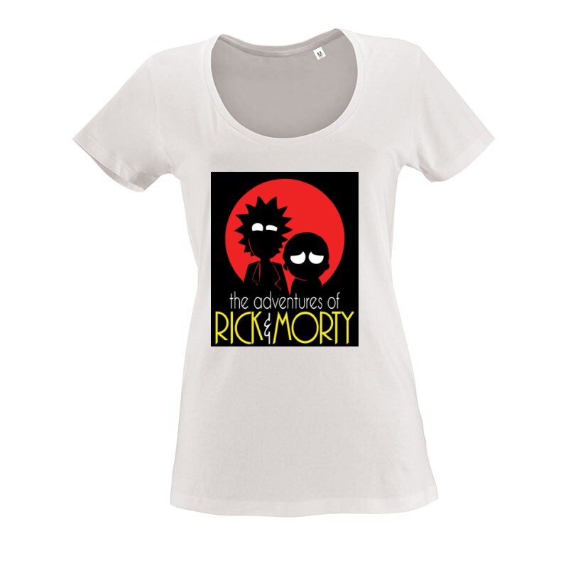 Rick Morty O nyakú női póló