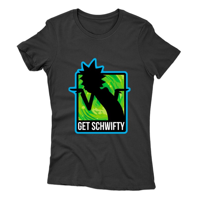 Get schwifty Női póló