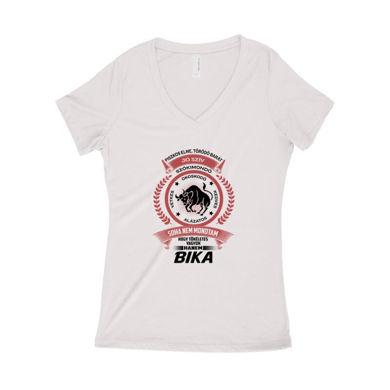 Tökéletes - Bika Női póló V kivágott