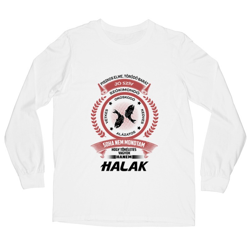 Tökéletes - Halak Hosszú ujjú póló