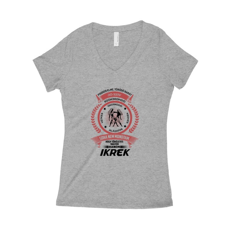 Tökéletes - Ikrek Női póló V kivágott