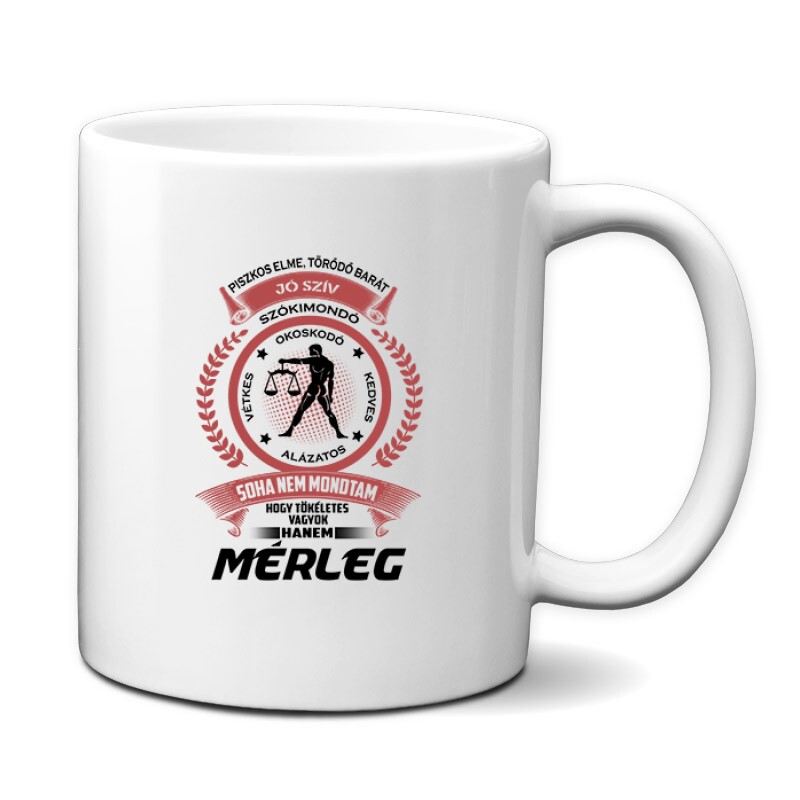 Tökéletes - Mérleg Bögre