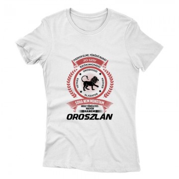 Tökéletes - Oroszlán Női póló
