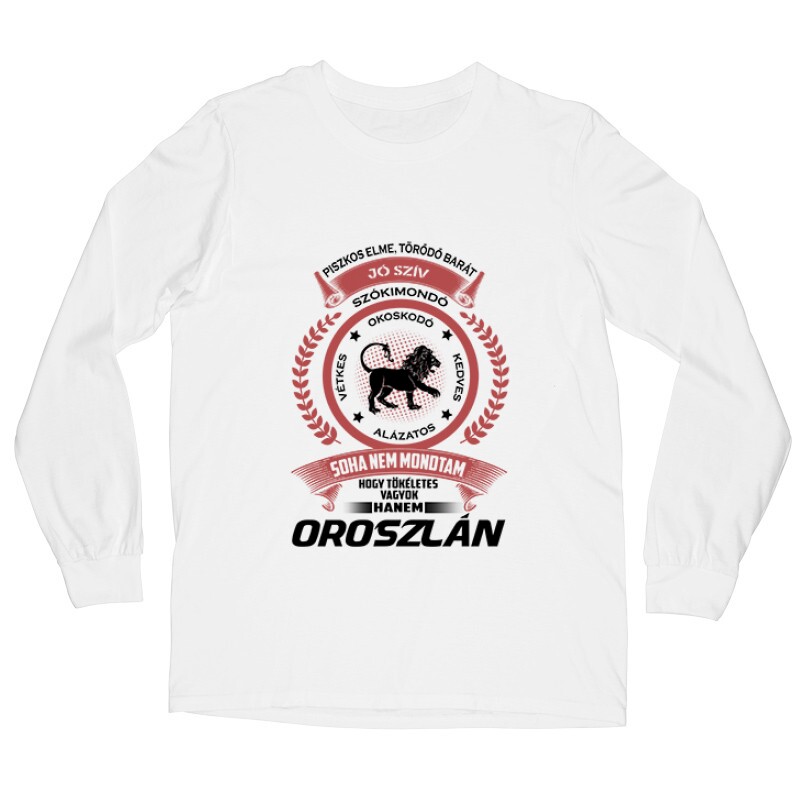 Tökéletes - Oroszlán Hosszú ujjú póló