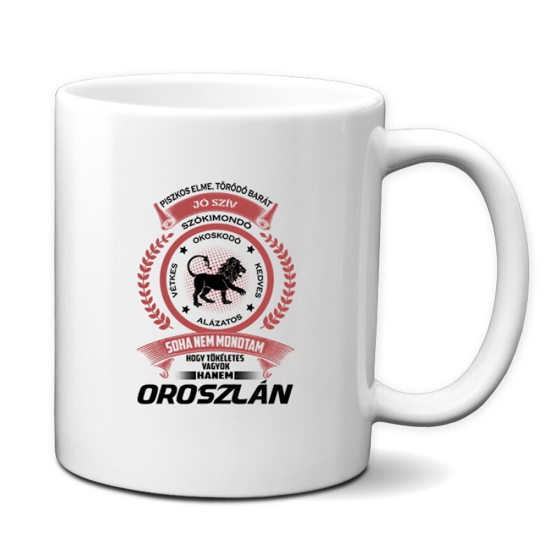 Tökéletes - Oroszlán Bögre