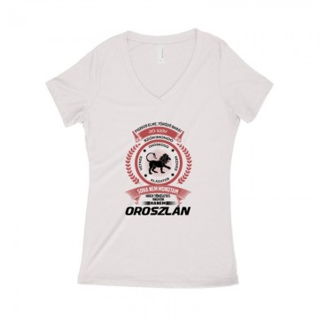 Tökéletes - Oroszlán Női póló V kivágott