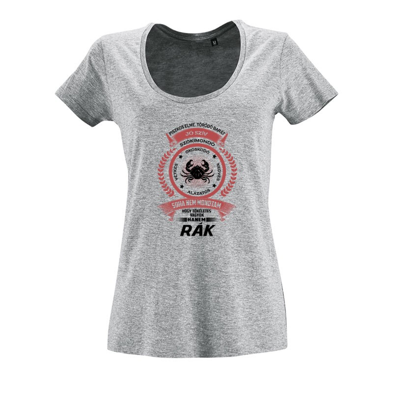 Tökéletes - Rák O nyakú női póló