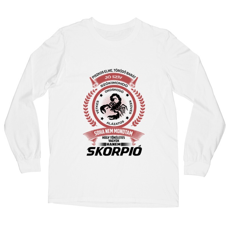 Tökéletes - Skorpió Hosszú ujjú póló