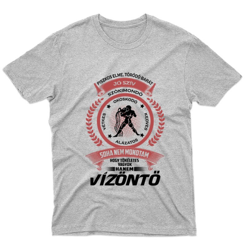 Tökéletes - Vízöntő Férfi póló