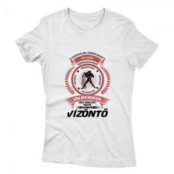 Tökéletes - Vízöntő Női póló