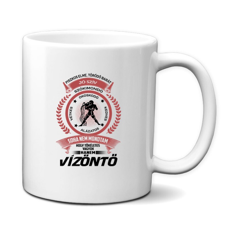 Tökéletes - Vízöntő Bögre