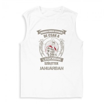 Legjobbak Születtek Januárban (Spártai) Férfi Trikó