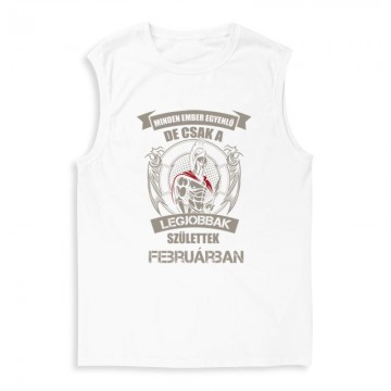 Legjobbak Születtek Februárban (Spártai) Férfi Trikó