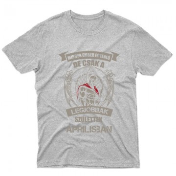 Legjobbak Születtek Áprilisban (Spártai) Férfi póló