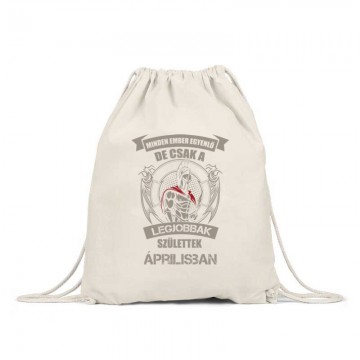 Legjobbak Születtek Áprilisban (Spártai) Tornazsák