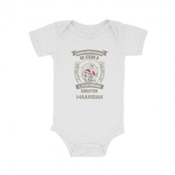 Legjobbak Születtek Májusban (Spártai) Bébi body